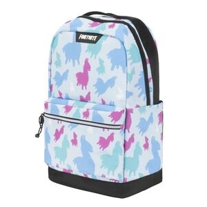 NWT Fortnite Multiplier 2.0 Backpack Padded Laptop Sleeve‎ Bottle Pocket Blue
